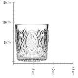 No brand tumbler acrylic clear 8.9x8.9x9.5cm