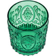 No brand tumbler acrylic green 8.9x8.9x9.5cm | 4 stuks