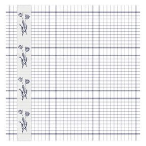 Ddddd theedoek lisse 60x65 blue | 6 stuks