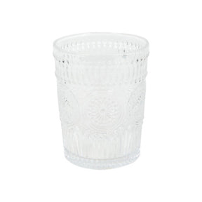 Drinkglas relief 'sun' 300ml 10cm | 6 stuks