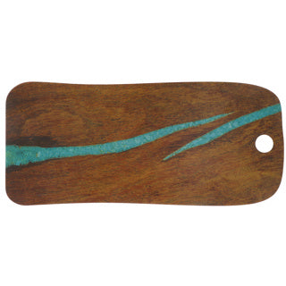 No brand cheforward serveerplank 53 x 20 cm turq kersen | 2 stuks