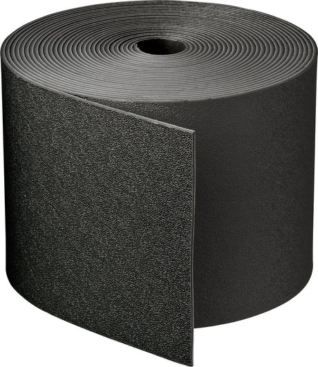 Nature - borderrand op rol - zwart - 15cm x 10m - 3mm dik - flexibel