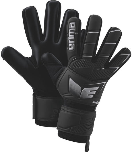 Erima aeroclaw challenger keepershandschoenen - zwart wit | maat: 5
