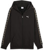 Puma ess elevated tape relaxed full-zip hoodie fl