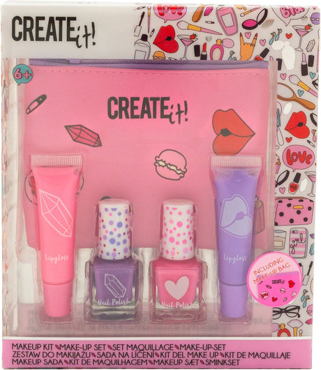 Create it! beauty make-up set in etui