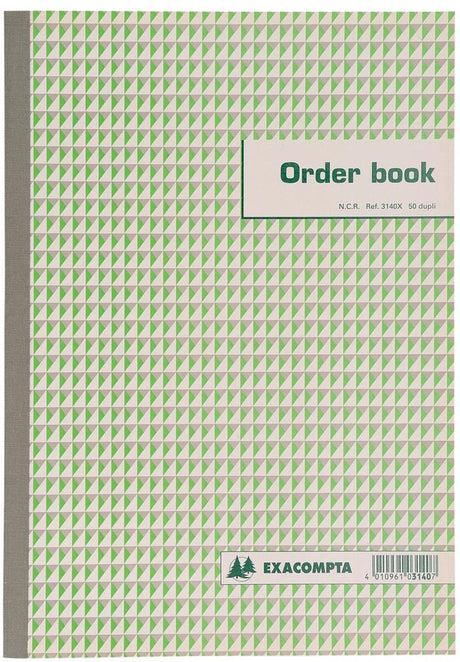 Exacompta orderboek 29,7x21 50b dupli