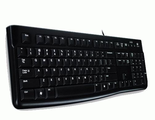 Logitech Logitech K120 Style business tastiera USB [USB, 104-key, numpad, durevole, nero]