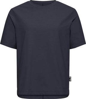 Jack wolfskin travel t w dames outdoorshirt-dark navy