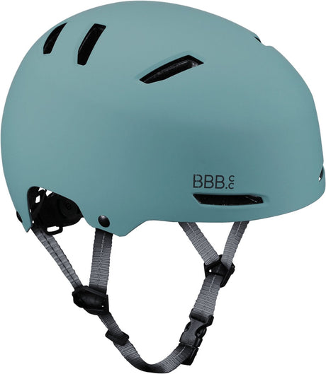 Bbb cycling wave kinderhelm fiets - 3 tot 7 jaar - lichtgewicht - verstelbaar - wasbare padding - fietshelm meisjes en jongens - fietshelm kinderen - mat groen - small: 51-55 cm - bhe-150 s