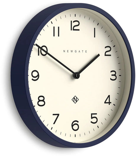 Newgate number four echo - wandklok - nachtblauw