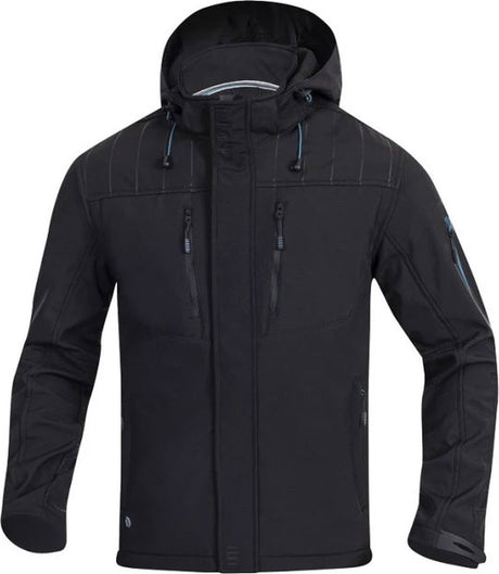 Ardon work outdoor gear ardon 4tech softshell jack | heren | zwart | l | hoog waterbestendig en ademend werkjack met afneembare capuchon l