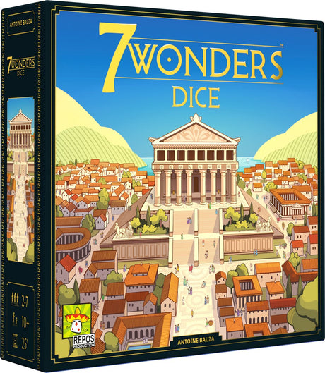 Repos production 7 wonders dice dobbelspel