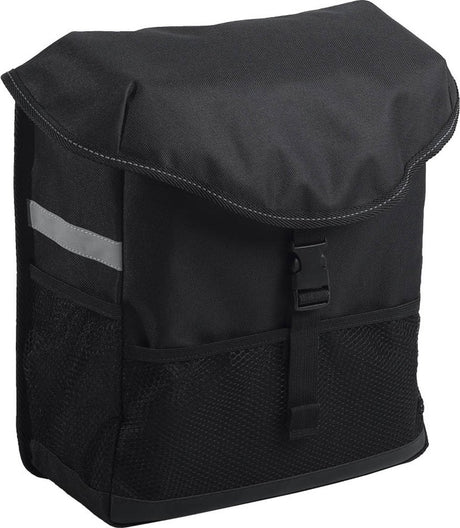 Willex single camping bag - enkele fietstas - 10 liter - zwart