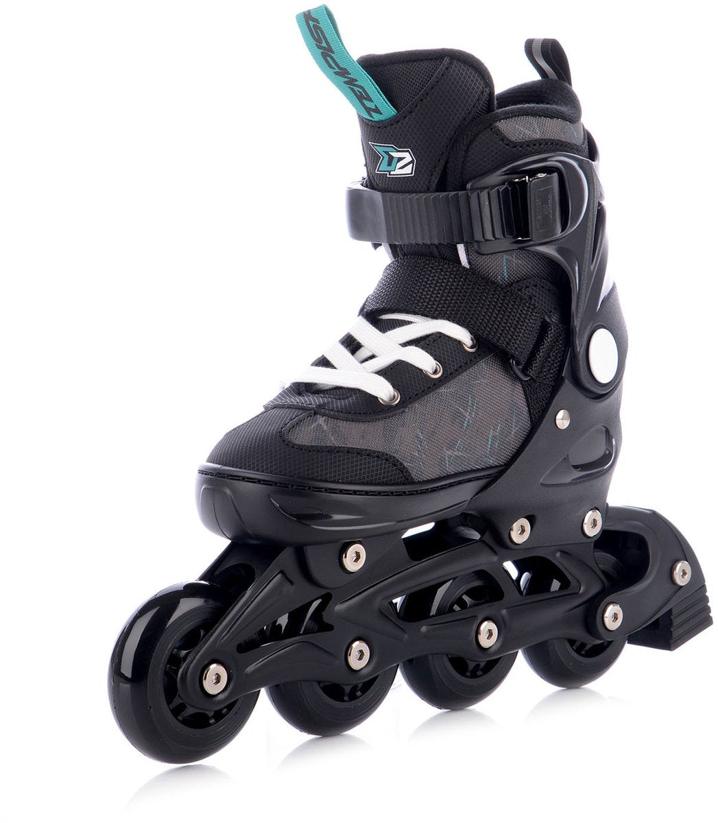 Tempish dasty 2 skeelers - inline skates - verstelbaar - zwart - maat 40-43