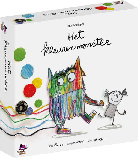 Purple brain het kleurenmonster - bordspel