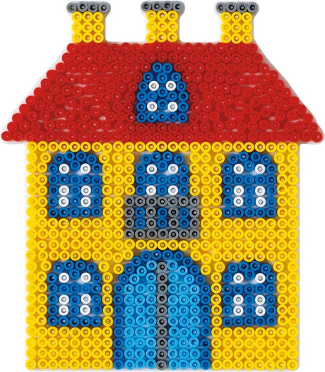Hama strijkkralen grondplaat - huis