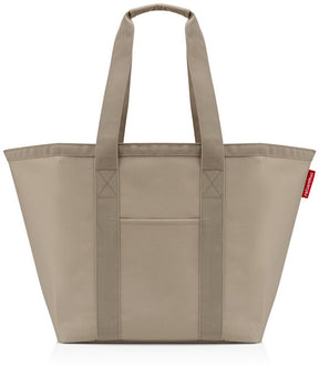Reisenthel marketshopper boodschappentas - met vakken - 17 l - taupe