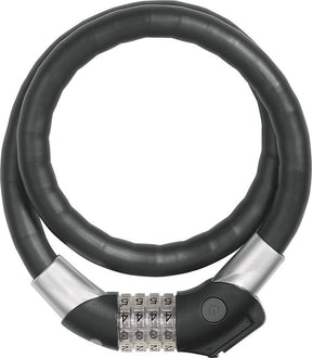 Abus Cijferslot Steel-o-flex 1460 85 Zwart 85cm