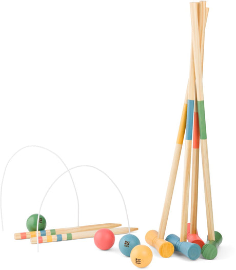 Bs toys – croquetspel – kindersportset met croquethamers en ballen – vanaf 3 jaar