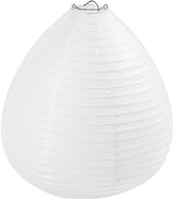Creativ company rijstpapier lamp wit druppel, 27cm