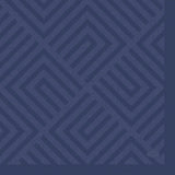 Duni servetten mosaic dark blue 33x33 cm | 12 stuks
