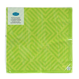 Duni servetten mosaic kiwi 40x40 cm | 12 stuks