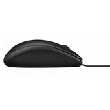 Logitech B100 Mouse USB ottico per affari