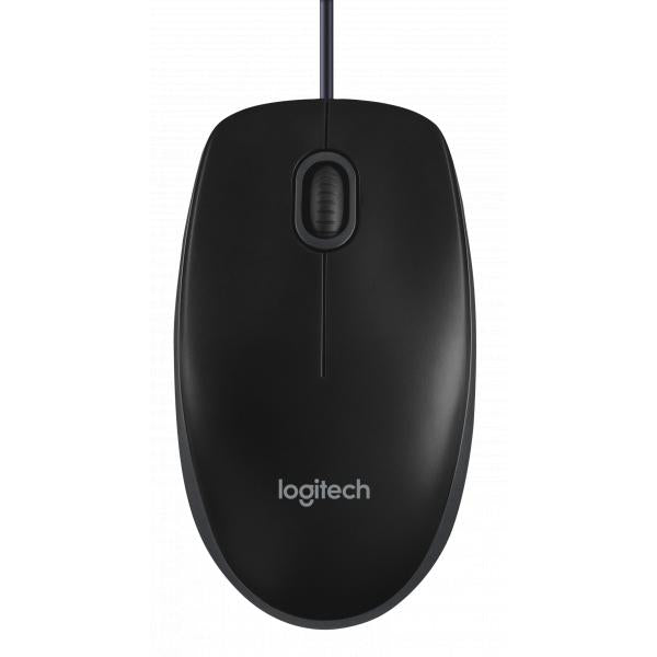 Logitech B100 Mouse USB ottico per affari