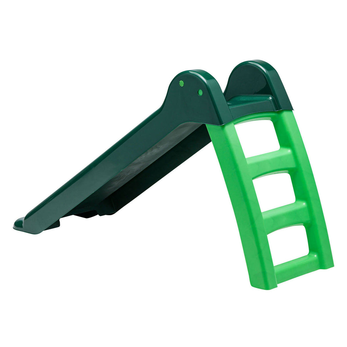 Swinging swinging slide with stairs green