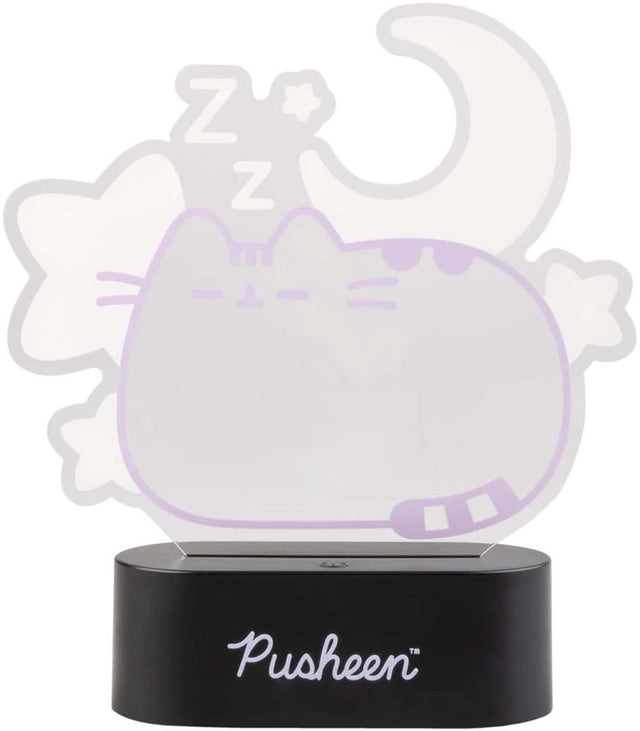 Pusheen , decoratieve led nachtlamp uit de dreams collectie, zwart