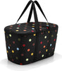 Reisenthel coolerbag koeltas - polyester met aluminium voering - 20l - dots zwart