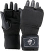 Super pro combat gear binnenhandschoenen met bandage zwart wit large