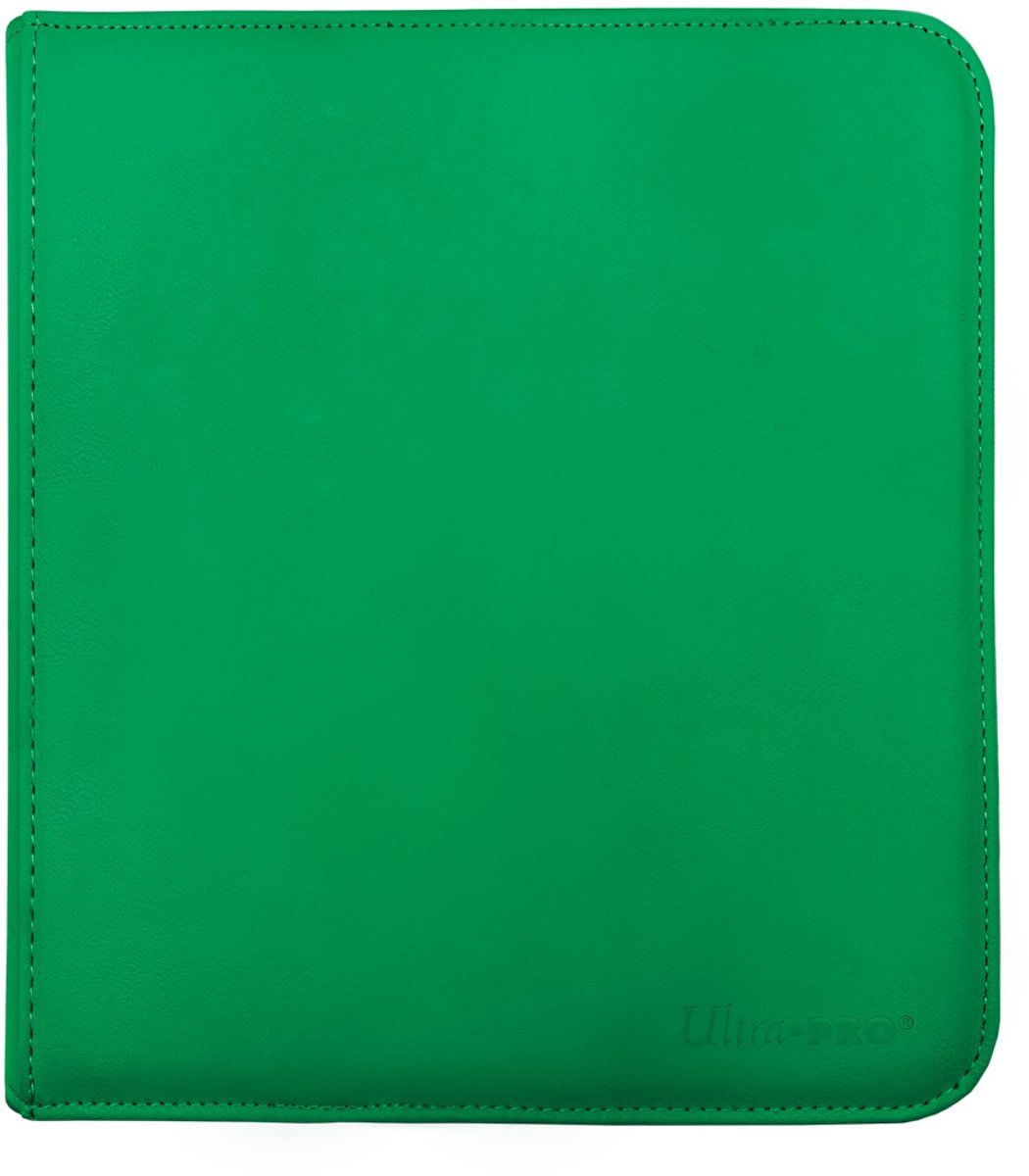 Ultra pro - vivid pro binder 12 vakken a4 met slot - groen