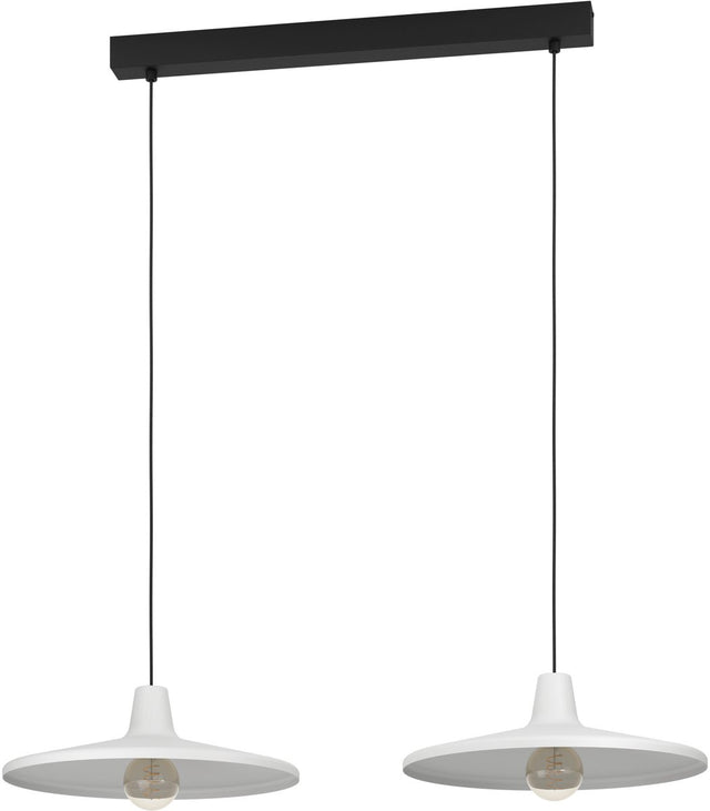 Eglo miniere hanglamp - e27 - 99,5 cm - grijs zwart