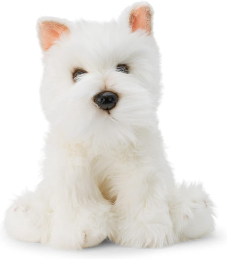 Tobar pluche knuffel westie hond speelgoed voor kinderen.