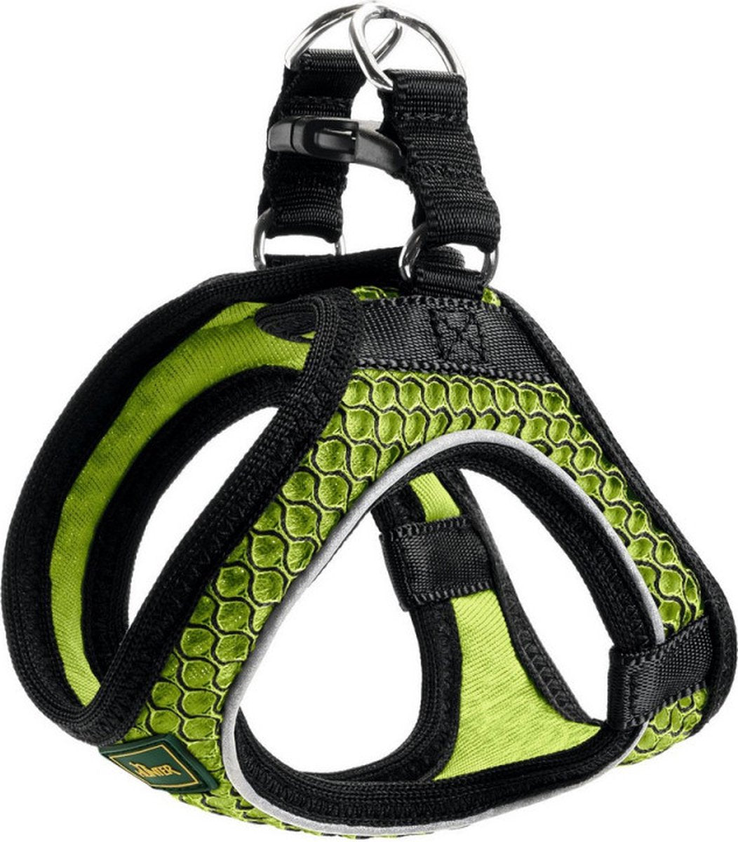 Hunter - hondentuig - hondenharnas - hilo - kleur limoen - maat xxs (26-30 cm) xxs