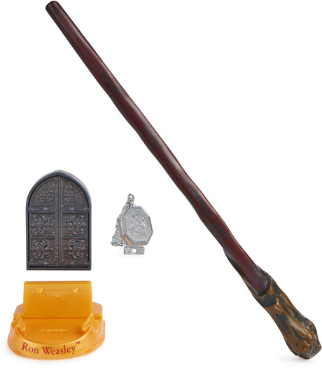 Wizarding world - harry potter - magical collector toverstaf van ron wemel (30,5 cm) - verkleedaccessoire one size