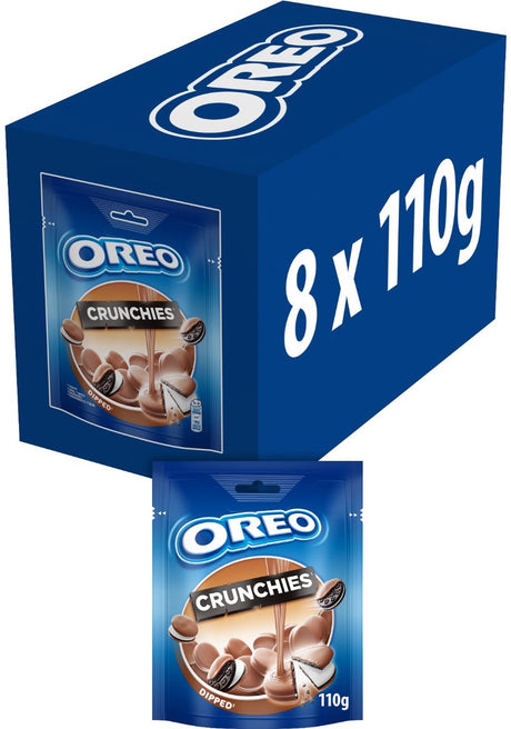 Oreo crunchies dipped zak (8x 110gr)
