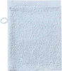 Seahorse pure - washandje - 16x21 cm - set van 3 - blauw