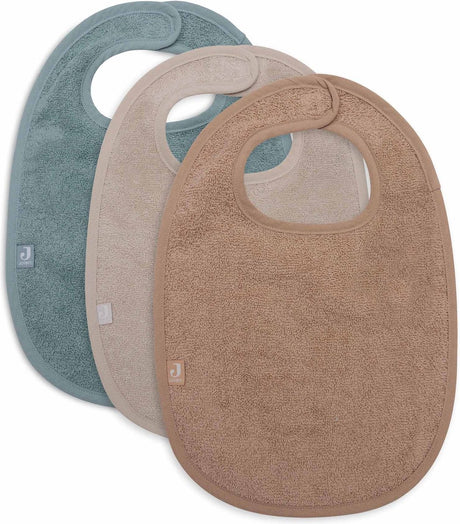 Jollein slab badstof sea green nougat biscuit (3pack)
