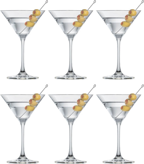 Schott zwiesel bar special martiniglas 86 - 0.17 ltr - set van 6