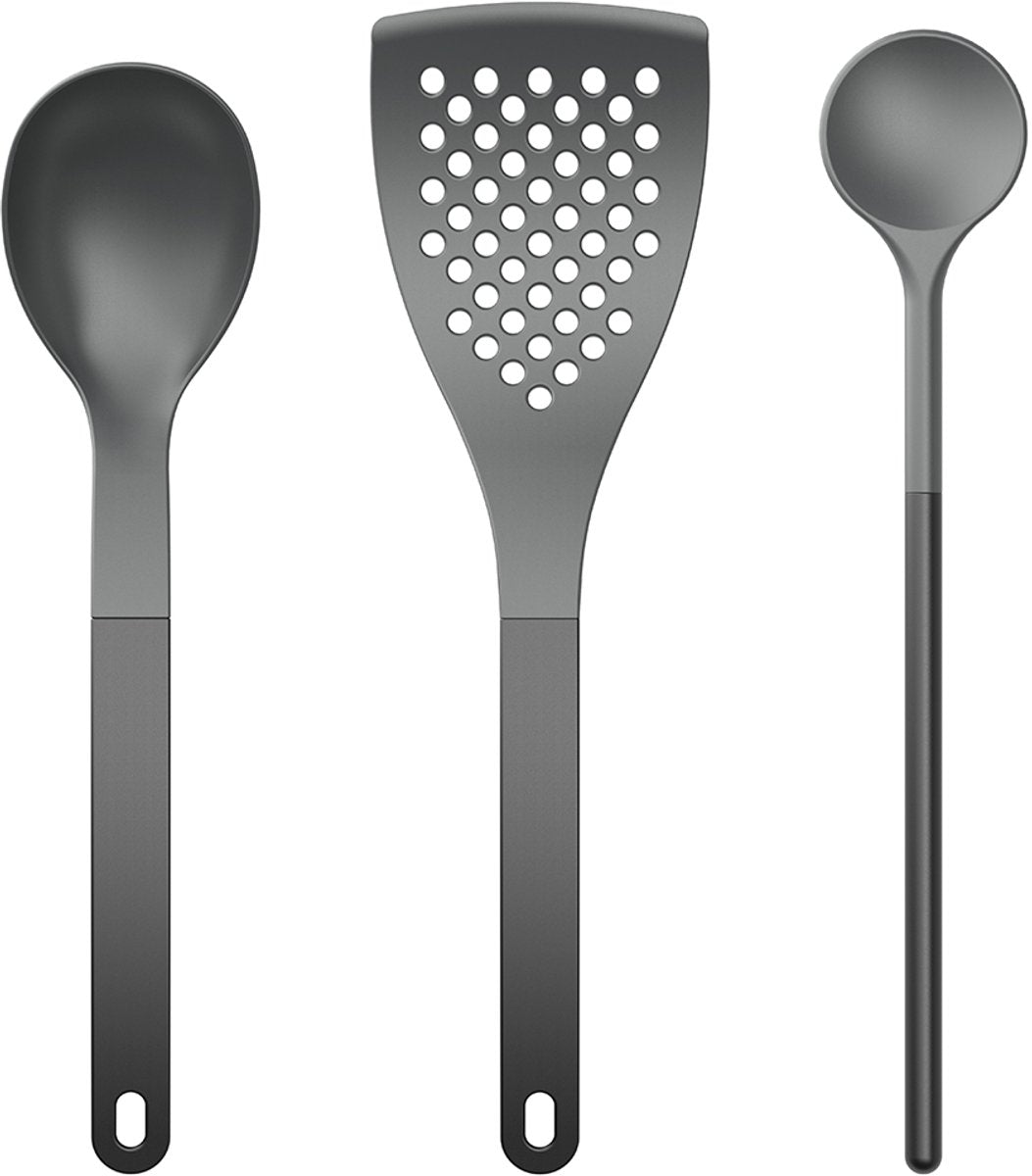 Rosti new optima keukengerei set a 3 stuks zwart