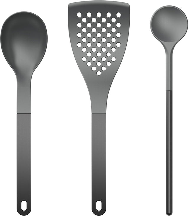 Rosti new optima keukengerei set a 3 stuks zwart