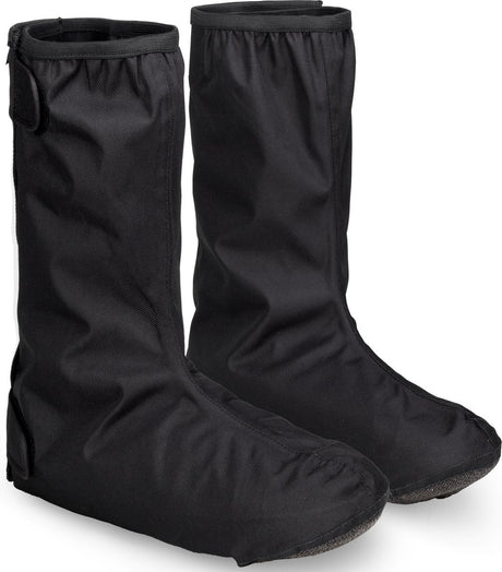 Gripgrab - dryfoot 2 waterproof everyday regen fiets overschoenen waterdichte fietsoverschoenen schoenovertrekken - zwart - maat m (40 41)