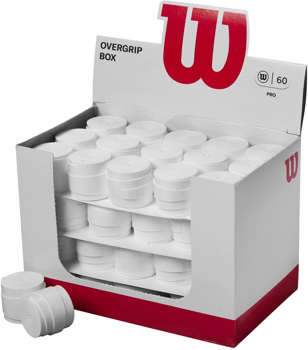 Wilson 60x witte tennishandvatten - comfortabel en dun