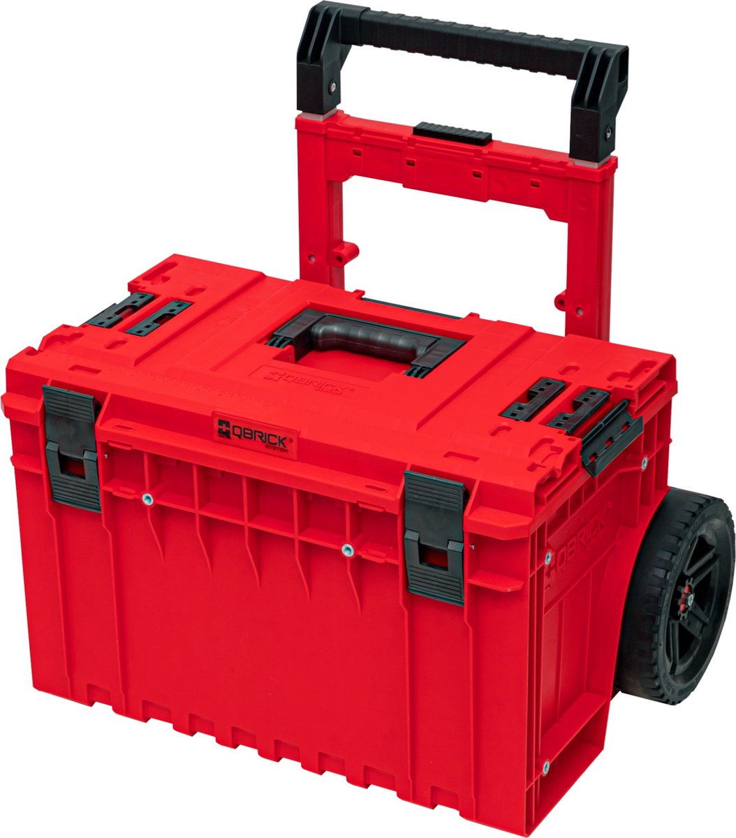 Qbrick gereedschapskoffer one cart 2.0 hd rood costum
