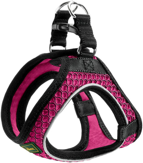Merkloos sans marque hondentuigje hunter comfort fuchsia xxs 26-30 cm