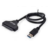 Opremite 133471 USB3.0 Adapter SATA, moški, 0,5 m, črna