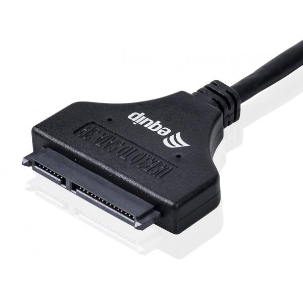 Opremite 133471 USB3.0 Adapter SATA, moški, 0,5 m, črna