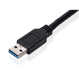 Opremite 133471 USB3.0 Adapter SATA, moški, 0,5 m, črna